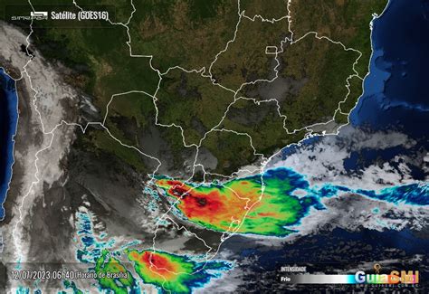 Frente Fria Traz Chuvas E Ventos Intensos Ao Paraná Com Risco De Eventos Severos