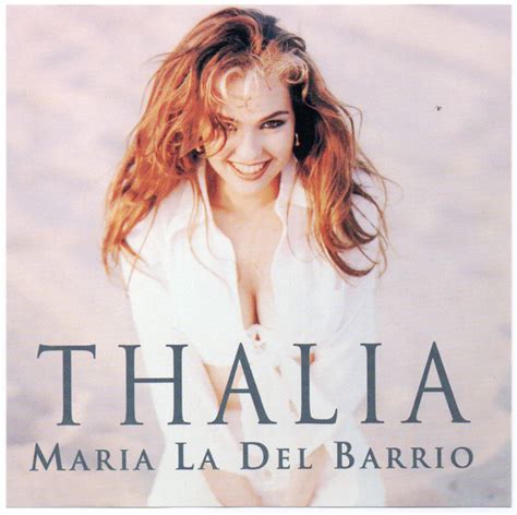 Thalia María La Del Barrio 1995 Cd Discogs