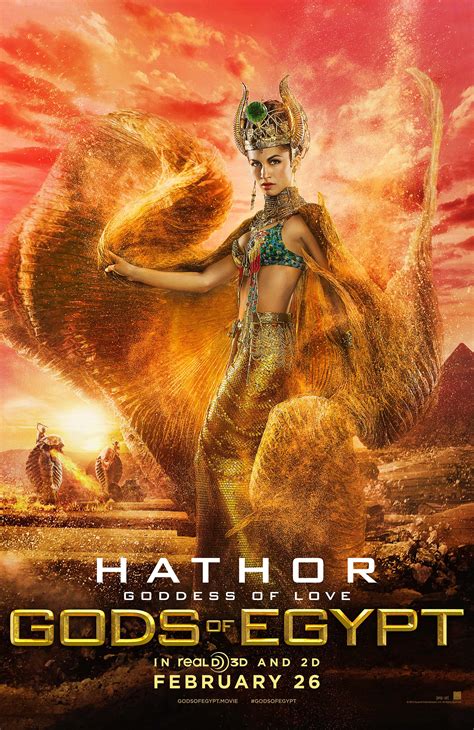 Filming took place in australia under the studio summit entertainment. Hathor Poster - Gods of Egypt Photo (39048433) - Fanpop
