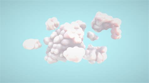 Stylized Clouds Download Free 3d Model By Lavakongen E326c36