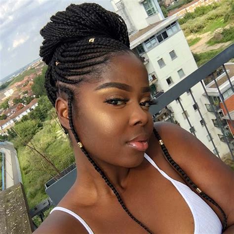 I personally wear so many braided hairstyles and i believe that its quite feminine because it has something delightful and romantic. Best 10 Black Braided Hairstyles To Copy In 2019 - Short ...