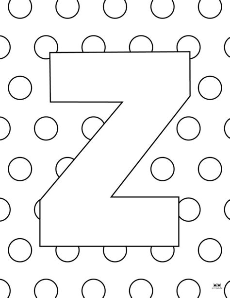 Letter Z Coloring Pages 15 Free Pages Printabulk