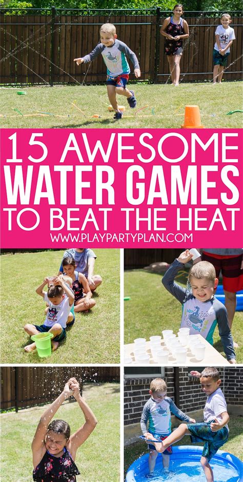 The Ultimate List Of Water Games For Kids And Adults