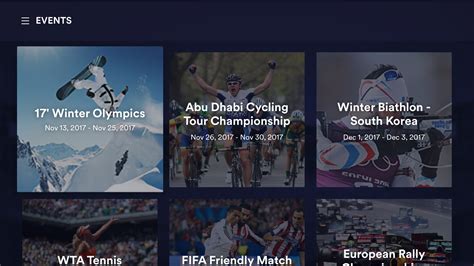 The eurosport player lets you live stream sports events on all your devices. Eurosport Player: Amazon.it: Appstore per Android