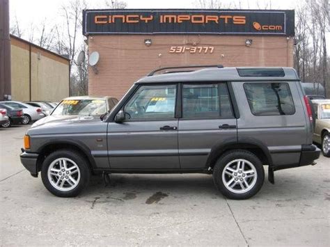 2002 Land Rover Discovery Series Ii Se For Sale In Loveland Ohio