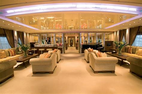 Interior Luxury Super Yacht Further Highlights Of This Incredible