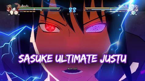 Uchiha Sasuke Ultimate Justus Ninja Storm 4 Ultimate Jutsu Youtube
