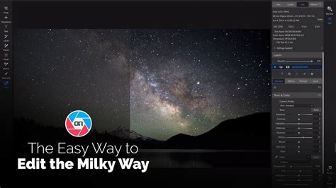The Fast And Easy Way To Edit Milky Way Photos Youtube