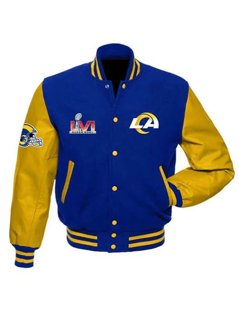 Letterman Los Angeles Rams Super Bowl Varsity Jacket Maker Of Jacket