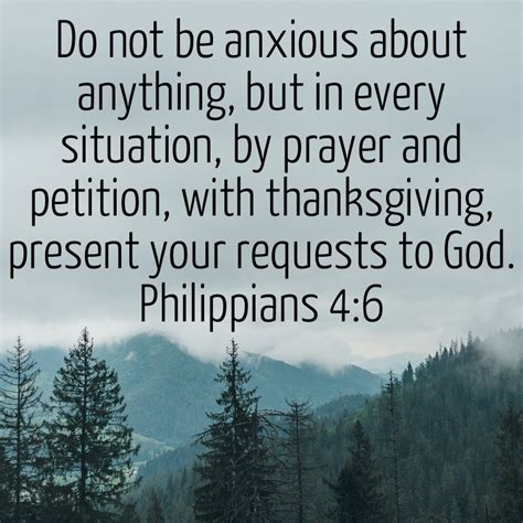 Philippians 4 Do Not Be Anxious About Anything Square Sticker By