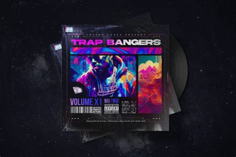 Trap Bangers Premade Cover Art Photoshop Psd