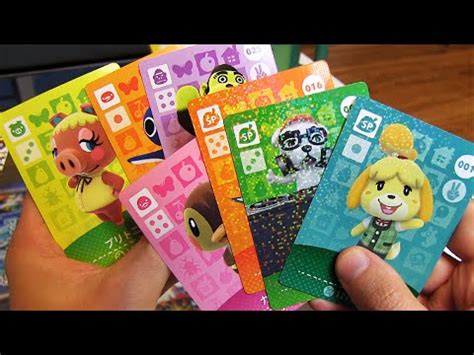 I've gotten into making my own amiibo cards this week! Unboxing - Amiibo Cards for Animal Crossing-TheBitBlock ...