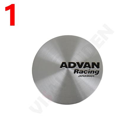 4PCS 45MM 50MM Stickers ADVAN Racing Center Rim Cap Sticker ENKEI