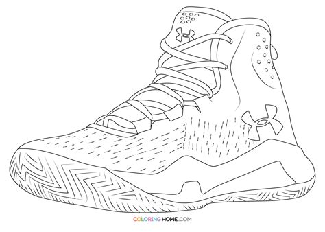 Under Armour Coloring Page Coloring Home