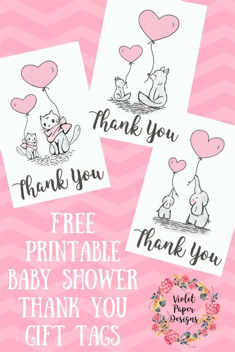 These are the cutest gift tags and all i had to do was print. Free Printable Baby Shower Thank You Gift Tags | Baby ...