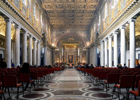 The Altar Tabernacle Pauline Chapel Santa Maria Maggiore Rome