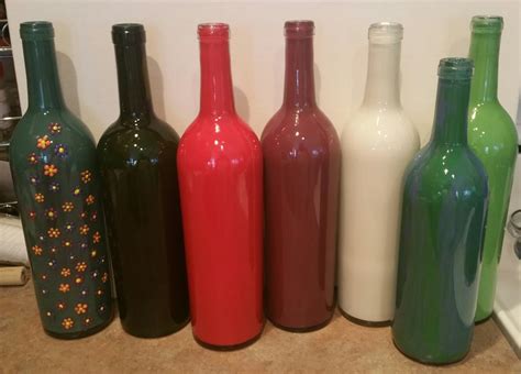 Diy Painted Wine Bottles How To Paint Wine Bottles In 5 Minutes Hubpages