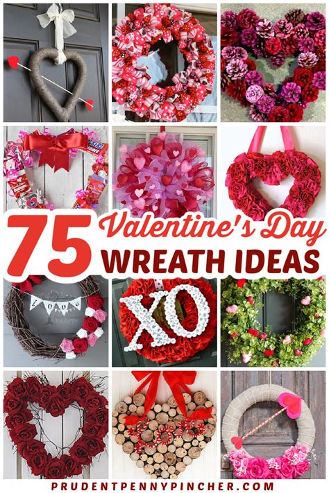 75 Diy Valentine Wreaths Diy Valentines Day Wreath Valentine Wreath