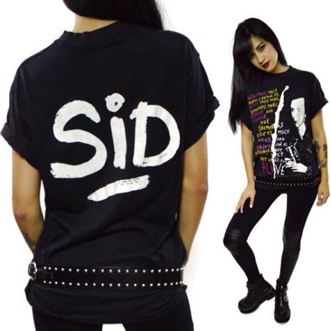 Vintage 80s Sid Vicious Punk 5050 T Shirt Sz L
