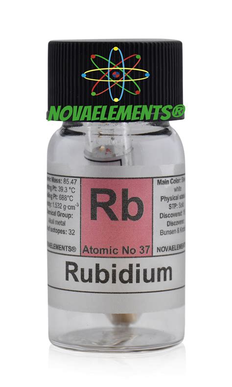 Rubidium Metal For Sale Novaelements