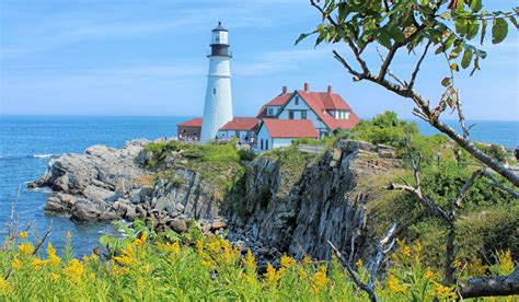 Nrhp Portland Head Light National Parks With T