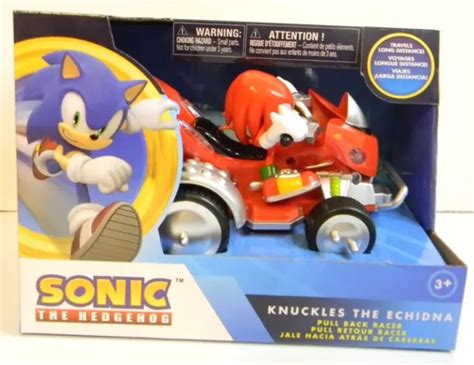 Sonic Sega All Stars Racing Knuckles The Echidna Pull Back Racer In