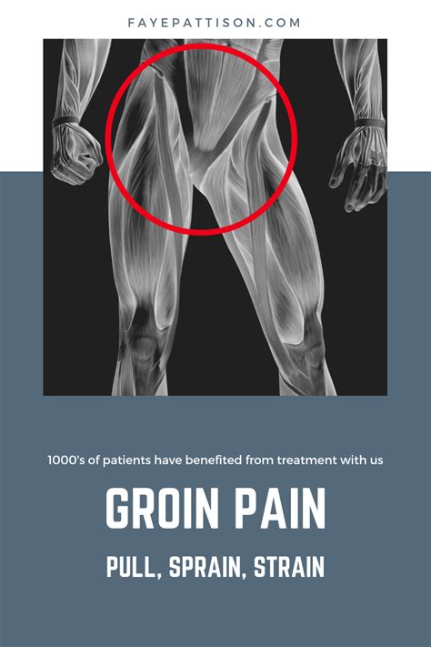 Groin Pain Treatment Faye Pattison Physiotherapy Ltd