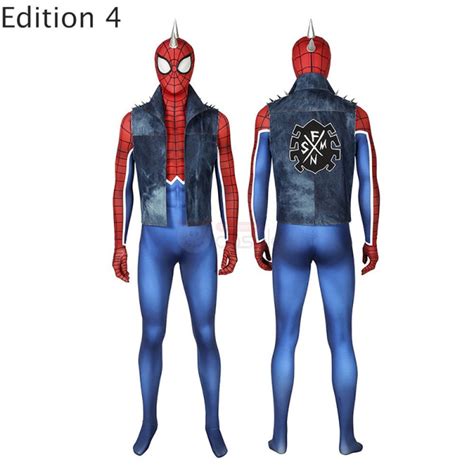Spiderman Costumes Spider Man Ps4 Cosplay Suit