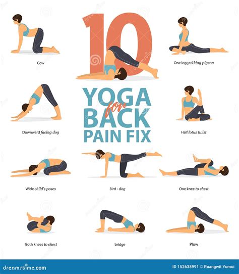 Yoga Back Pain Stock Illustrations 531 Yoga Back Pain Stock