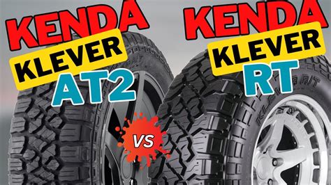 Kenda Klever At2 All Terrain Vs Rt More Aggressive Variant Youtube