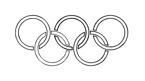 Dies war in der antike so und als die olympischen spiele der neuzeit im jahr 1896 wieder aufgenommen wurden, waren in den. Wie zeichnet man die Olympischen Spiele Logo (Symbol ...