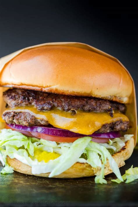 Smash Burger Recipe With Easy Sauce VIDEO NatashasKitchen Com 2022