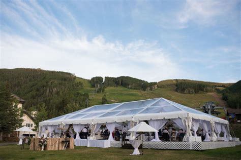 Vail Wedding Rentals Colorado Tents And Events