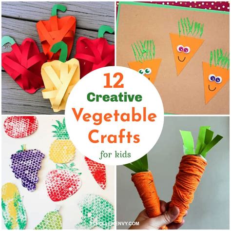 12 Fun Vegetable Crafts For Kids Perfect For Any Age