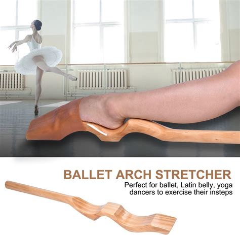 gototop ballet foot stretch pine wooden ballet foot stretcher set arch enhancer with