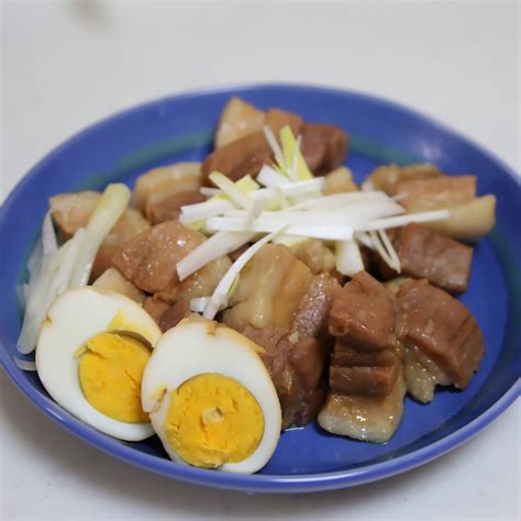 Buta No Kakuni Braised Pork Belly Soy Sauce Japan
