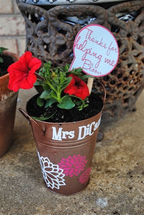 Dollar Store Flower Pot Makeover With Vinyl Flowers And A Giveaway