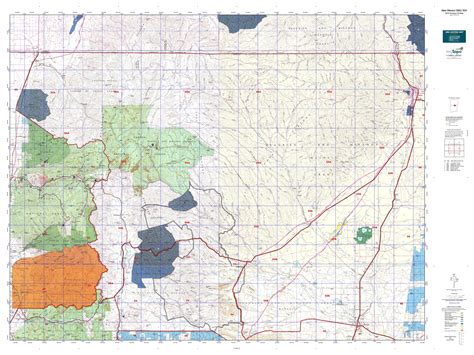 New Mexico Big Game Unit Map Maps Model Online