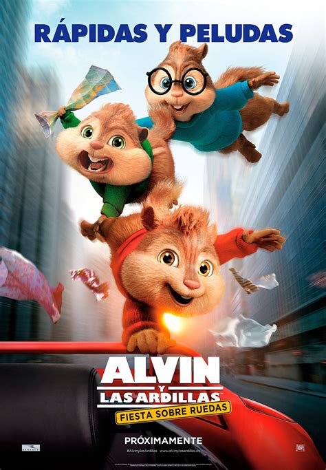 Cartel de la película Alvin y las ardillas Fiesta sobre ruedas Foto