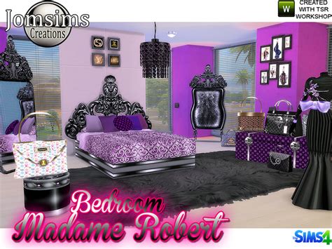 Sims 4 Ccs The Best Bedroom By Jomsims