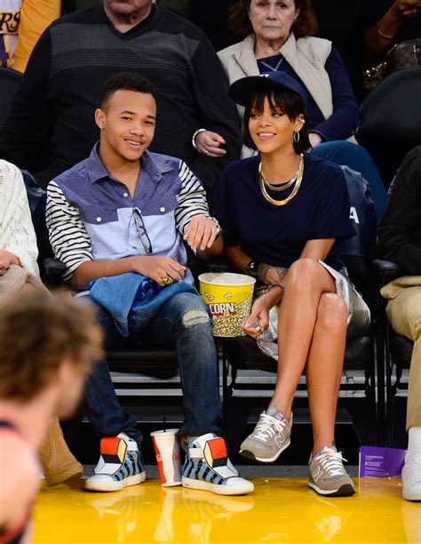 Rihanna And Rajad Fenty Celebrities With Their Siblings Pictures Popsugar Celebrity Photo 22