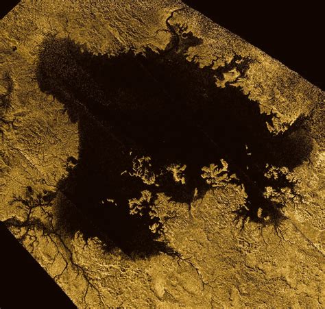 Bad Astronomy New Cassini Results Show A Methane Lake On Titan Is At