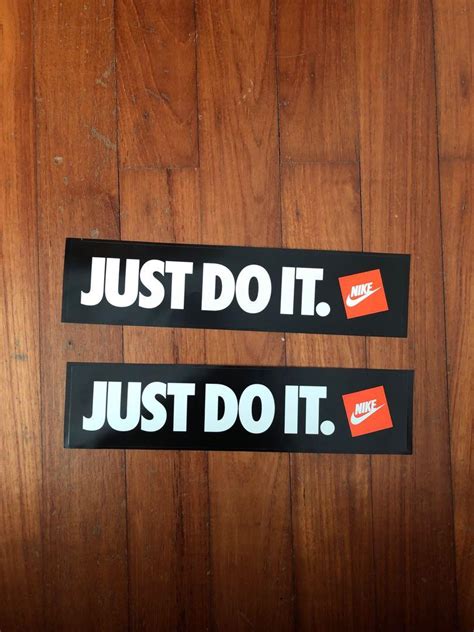 Nike Just Do It Stickers Hobbies And Toys Stationery And Craft