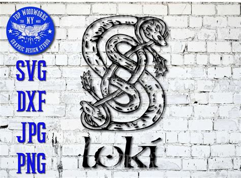Loki Symbol Norse God Of Mischief Trouble Nordic Viking Etsy