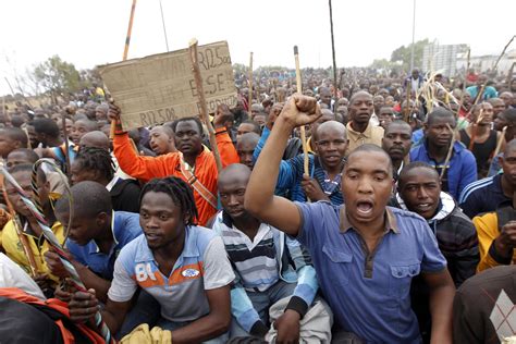 Ebc Após Mortes De Mineiros Trabalhadores E Mineradora Chegam A Acordo Na África Do Sul