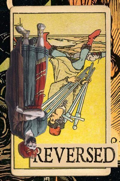 Reversed Seven Of Swords Meanings ⚜️ Cardarium ⚜️