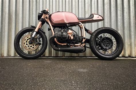 Copper Is The New Black Bmw R100 R Copper Café Racer Man Of Many