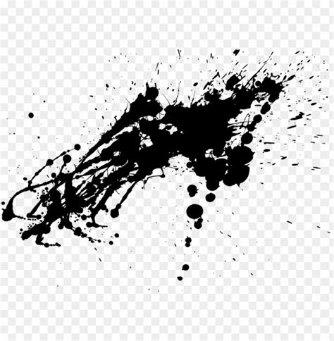 Free Download Hd Png Aint Splatter Splash Ink Drop Splattered Drip