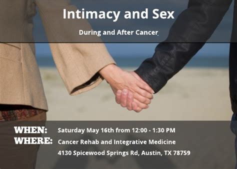 Intimacy And Sex During And After Cancer Sex Therapy Austin Tx