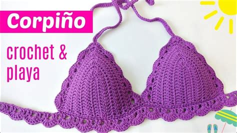 Teje CorpiÑo A Crochet Para La Playa Bikinis Tejidas A Crochet